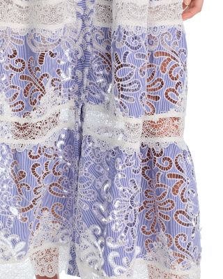 Gaia Eyelet Embroidered Dress