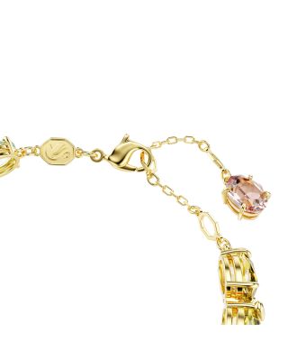 Gema Mixed Cut Multicolor Crystal Tennis Bracelet