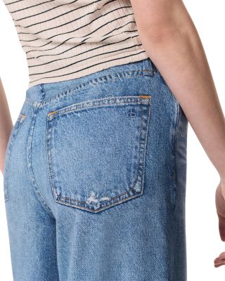 Miramar Sofie Cropped Cotton Terry Sweatpant Jeans in Minetta