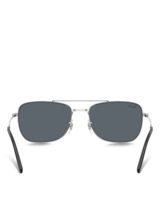 Rectangle Sunglasses, 59mm