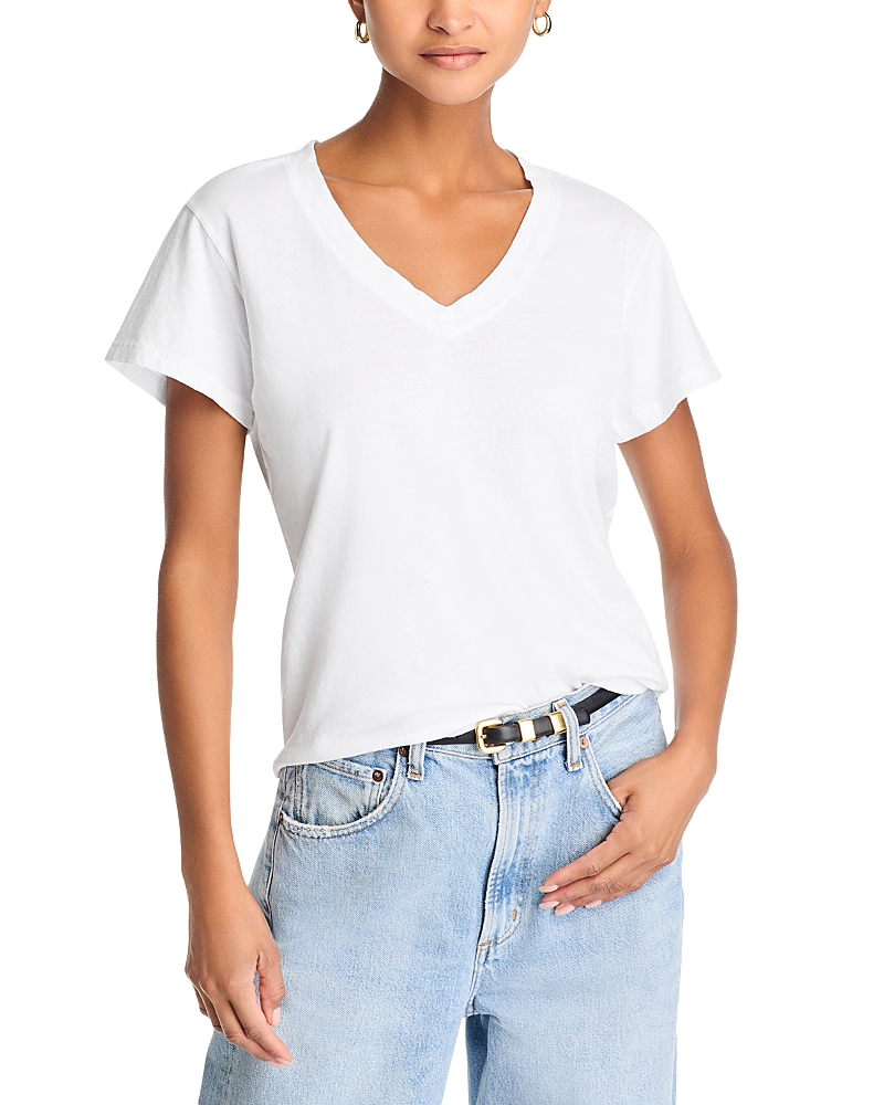 PERFECTWHITETEE PERFECTWHITETEE HENDRIX V NECK TEE
