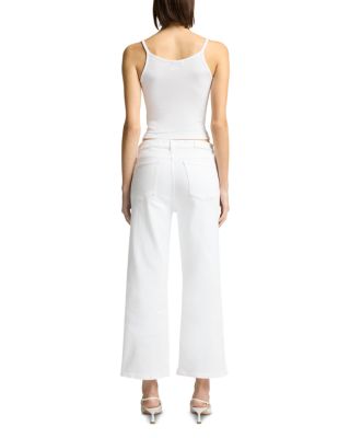 Cropped Alexa High Rise Jeans in Soleil