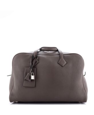 Pre-Owned HERMÈS 43 Victoria II Travel Handbag Clemence