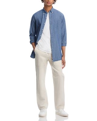 Tamworth Chambray Cotton Stretch Sport Shirt