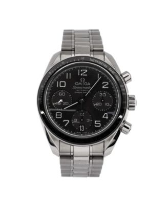 Pre-Owned Omega - Speedmaster Chronograph Automatic Watch in Stainless Steel with Ceramic 38mm