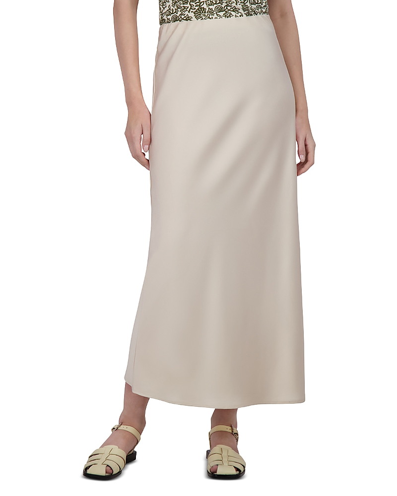 Point Satin Slip Skirt