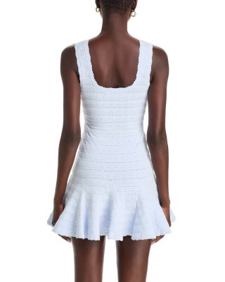 Maryanne Mini Dress & Rogan Crewneck Cardigan Sweater