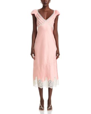 Brinkley Lace Trim Slip Dress