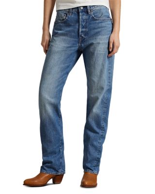 Ralph Lauren - High Rise Relaxed Straight Jeans