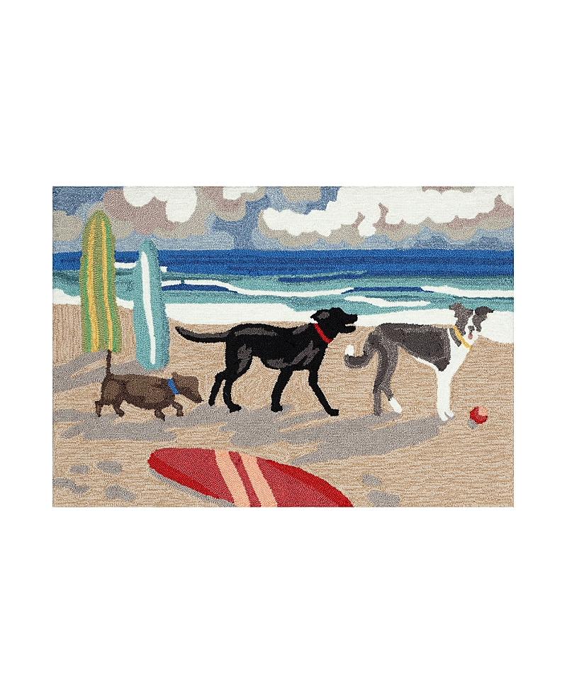 Liora Manne Frontporch Dog Beach Area Rug, 2' x 3'