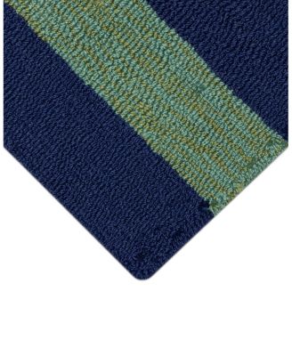 Liora Manne Frontporch Striped Compass Runner Area Rug, 2' x 5'