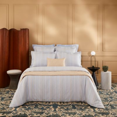 Ombre Silk & Linen Blend Jacquard Decorative Pillow, 13" x 22"