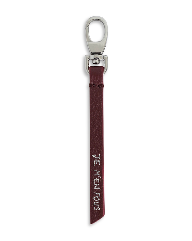 Zadig & Voltaire Love Link Keyring In Furious