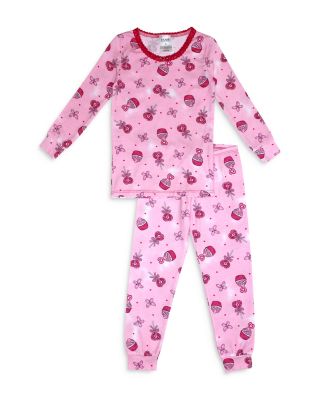 Esme - Girls' Long Sleeved Printed Pajama Set - Little Kid