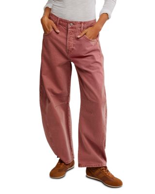 Free People - We The Free Good Luck Mid Rise Barrel Jeans