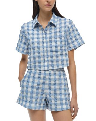 SIMKHAI - Solange Cropped Shirt & Dax Shorts