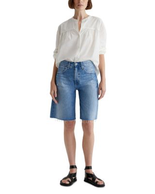Hattie High Rise Bermuda Shorts 