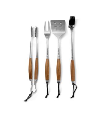 BBQ Bonded Teak 4-Pc. Grill Set