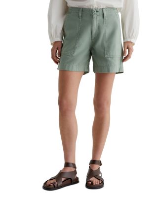 Mid Rise Utility Shorts