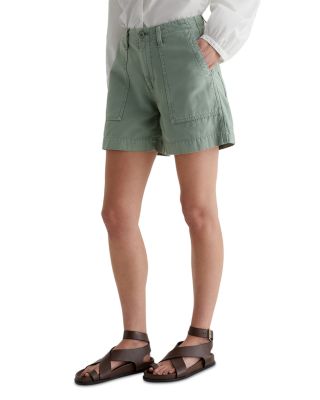 Mid Rise Utility Shorts
