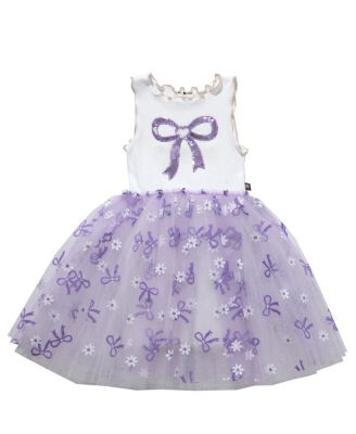 Petite Hailey - Girls' Bow Tutu Dress - Baby, Little Kid, Big Kid
