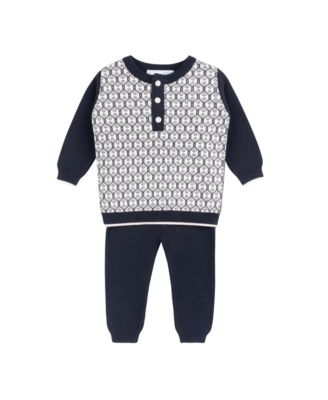 Feltman Brothers - Boys' Diamond Jacquard Knit Set - Baby, Little Kid