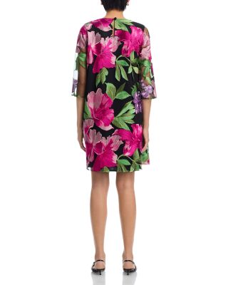 Floral Print Shift Dress