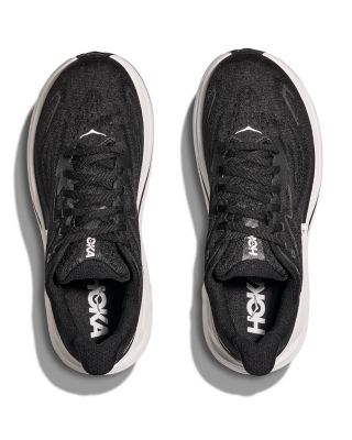 Men's Clifton 10 Sneakers in Black White