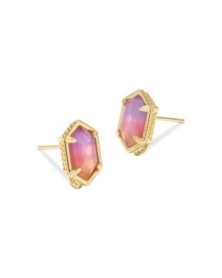 Hallie Mother Of Pearl Convertible Drop Earrings