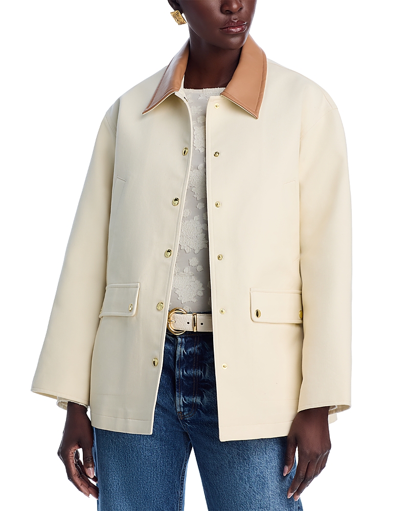 Rag & Bone Rag And Bone Cassidy Field Jacket In Ivory