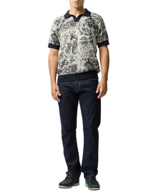 Bowlers Creek Knit Patterned Polo