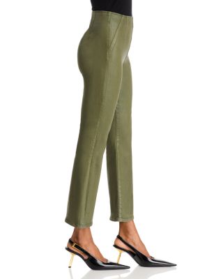 Carson Off Duty High Rise Ankle Jeans in Army High