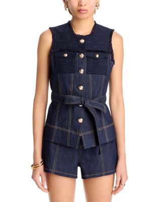 Cinq à Sept - Braided Tweed Reenee Vest