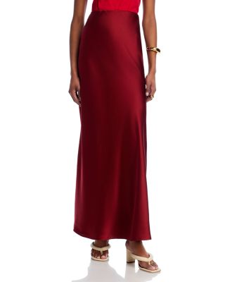 Rosetta Getty - Silk Maxi Skirt