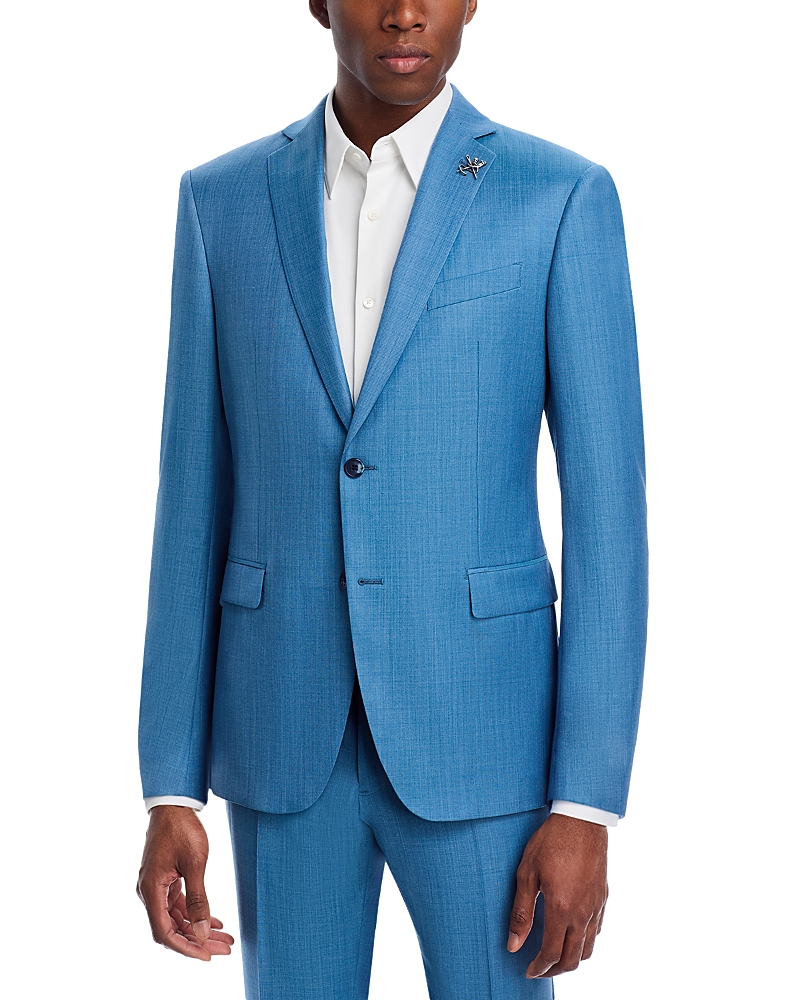 John Varvatos Star Usa Sharkskin Slim Fit Suit Jacket