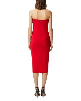 Jersey Pencil Midi Dress