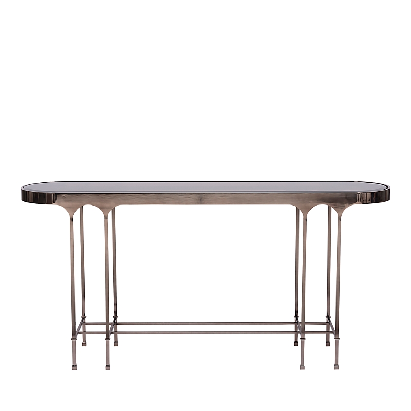Vanguard Furniture Calliope Console Table In Cocoa Metal