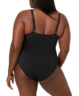 Women's Plus Size Amalfi Scoop Neck One Piece Swimsuit