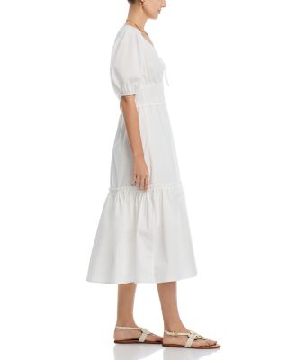 Poplin Midi Dress