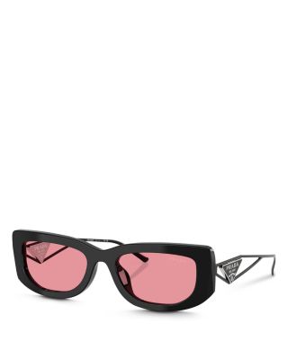 Prada - Symbole Rectangular Sunglasses, 53mm