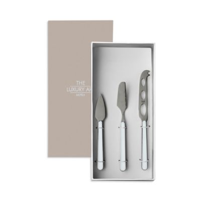 Fantasia Light Blue 3 Piece Cheese Knife Set