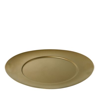 Atmosfera Charger Plate,  Materic Gold