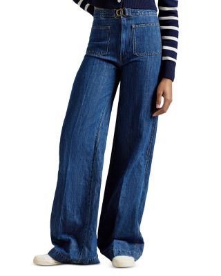 Ralph Lauren - Wide Leg Flare Jeans in Blue