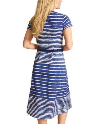 Coastal Chalet Short Sleeve Midi Dress
