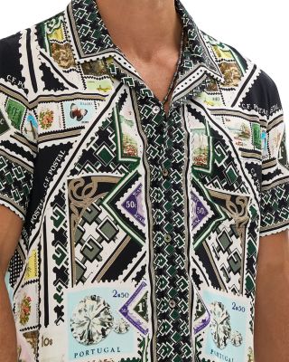 My Porto Pen Pal Printed Camp Shirt