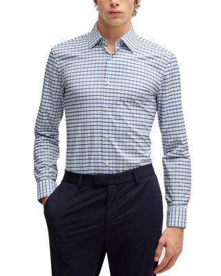 BOSS - Hank Kent Slim Fit Button Front Shirt
