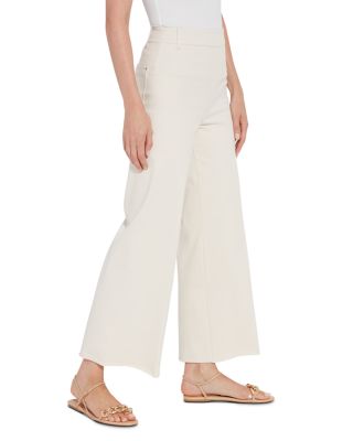 Erin High Rise Wide Leg Jeans in White