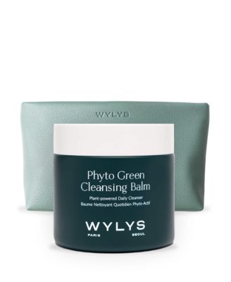 Phyto Green Cleansing Balm & Sage Verte Makeup Bag