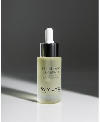 Double Rose Luminizer & Sage Verte Makeup Bag