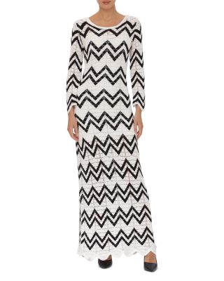 Bagatelle - Chevron Knit Sweater Dress